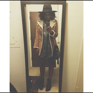 Penny Lane suede 70’s inspired coat